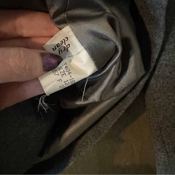Vintage Pendleton Virgin Wool Gray Jacket Blazer Academia Nerd Core USA Sz S - Picture 10 of 10